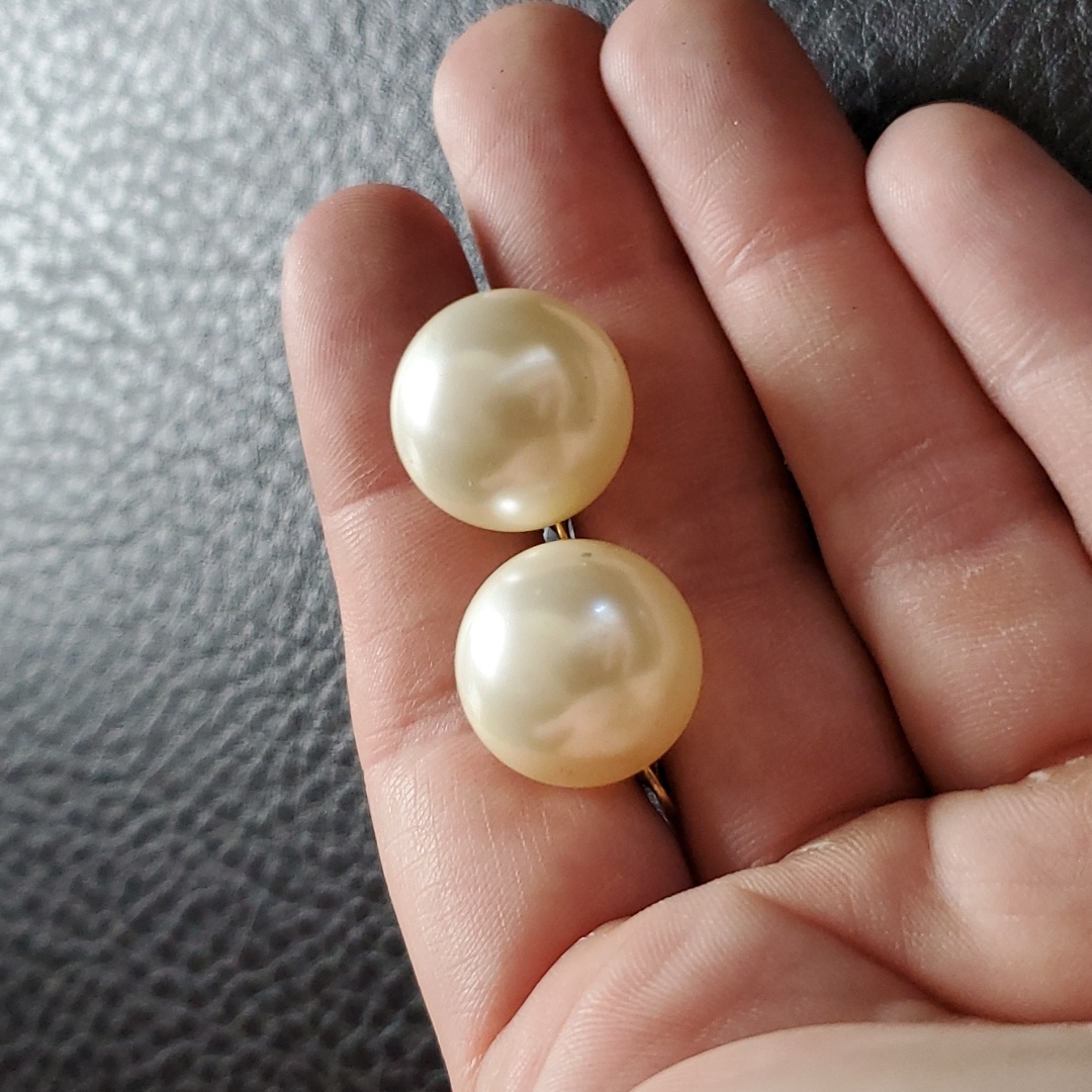 Vtg Marvella Screw Clip-Back Earrings